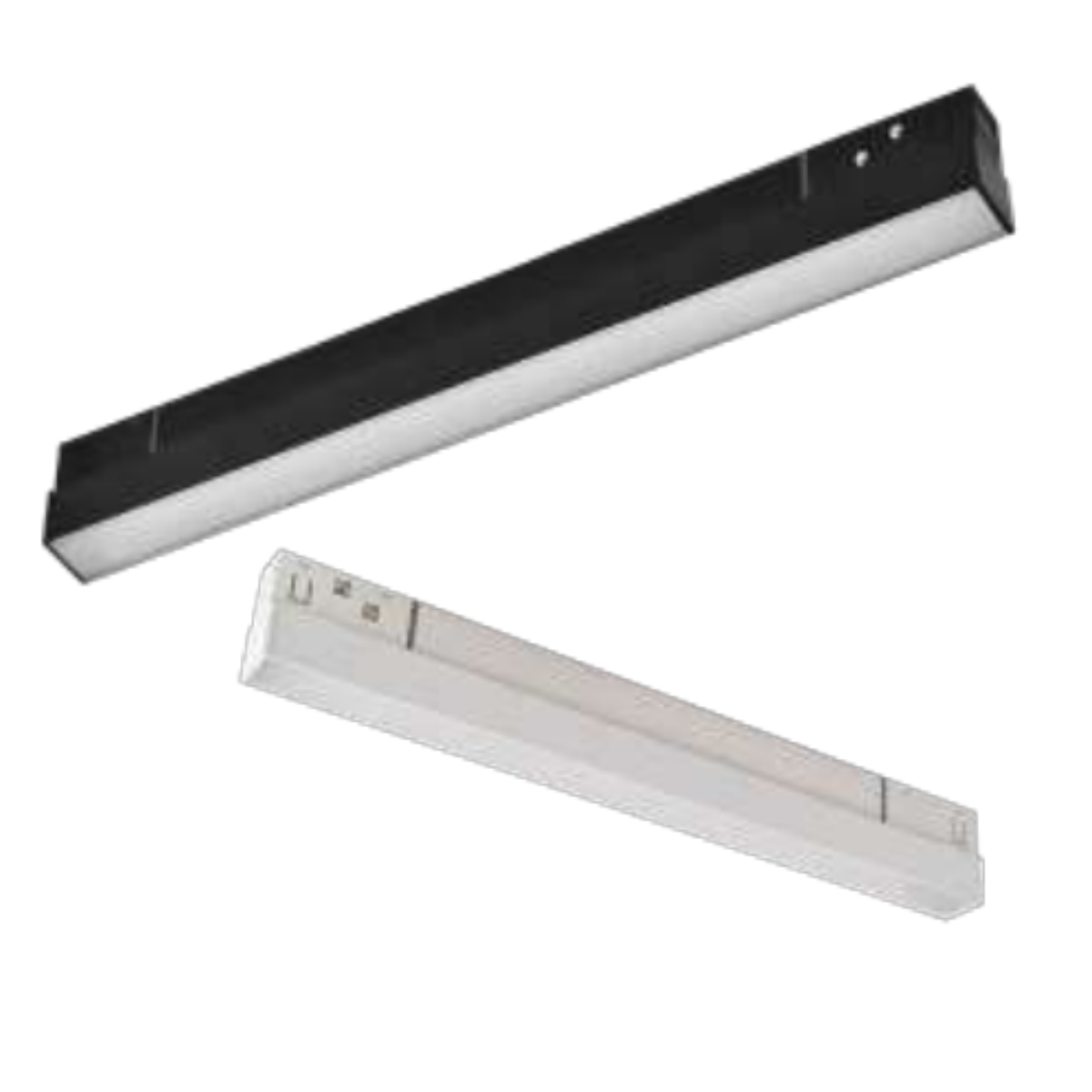 Линеен LED осветителен модул за магнитна релса – черно и бяло – AVA Lighting