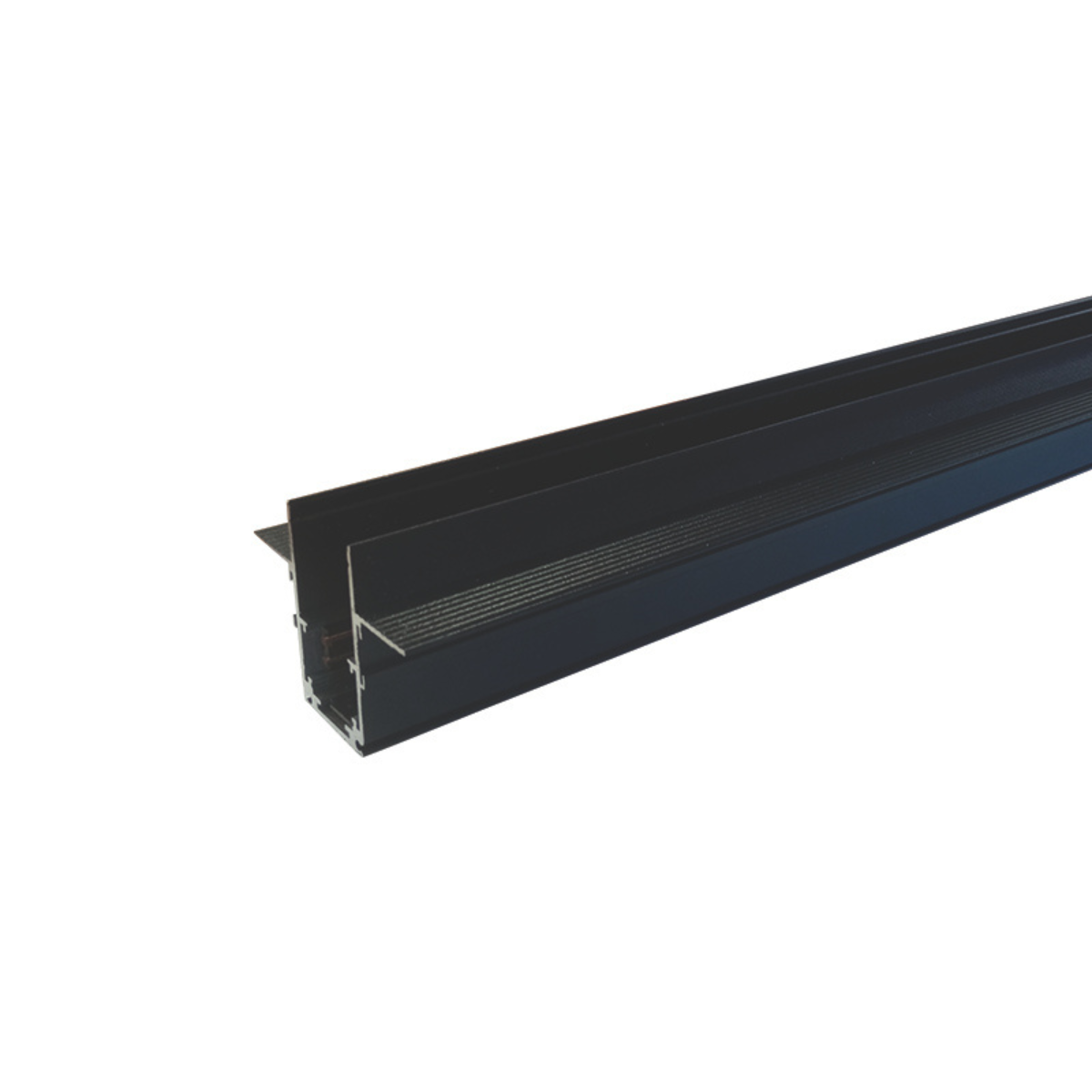 Алуминиева магнитна релса за осветление 48V DC – матово черна – AVA Lighting