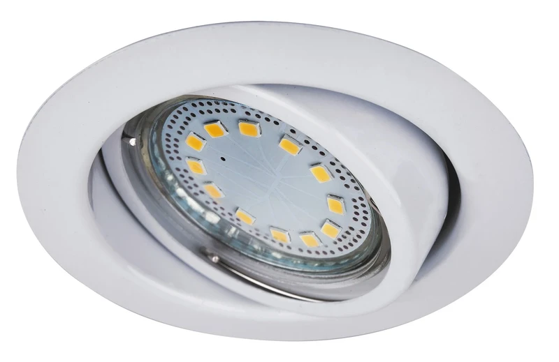 Lite – LED луни за вграждане в бяло, комплект 3бр, Ø86мм, 3×3W, 3000K
