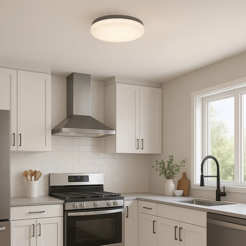 Rob – LED плафон в бяло, Ø290мм, 20W, 4000K