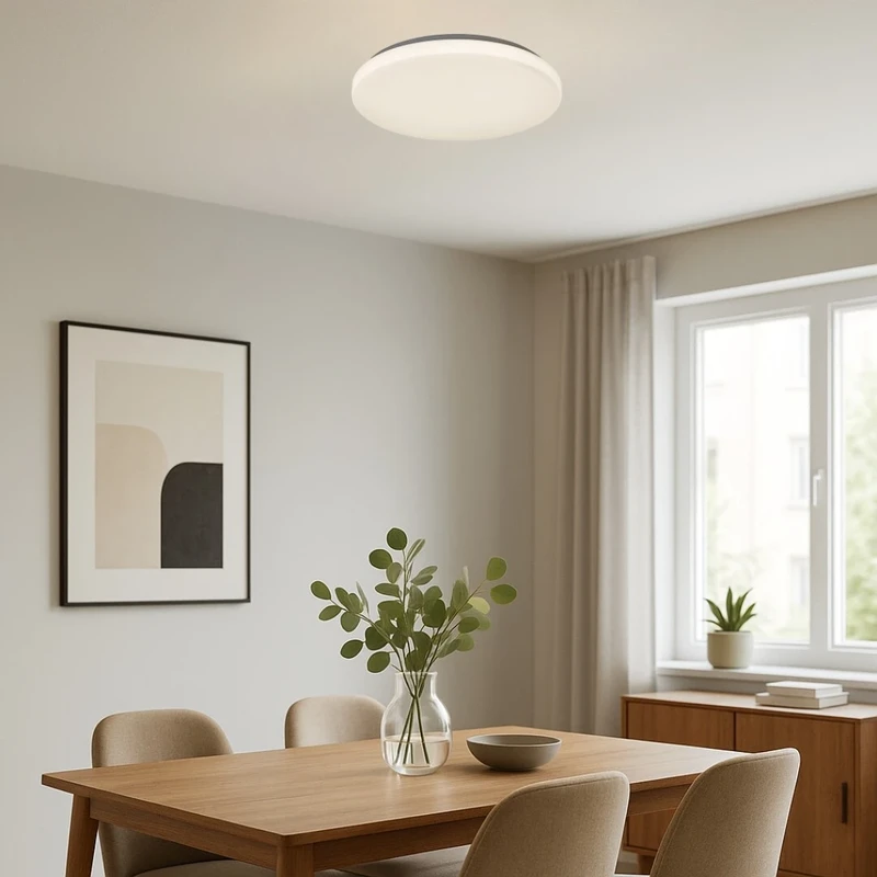 Rob – LED плафон в бяло, Ø380мм, 32W, 4000K