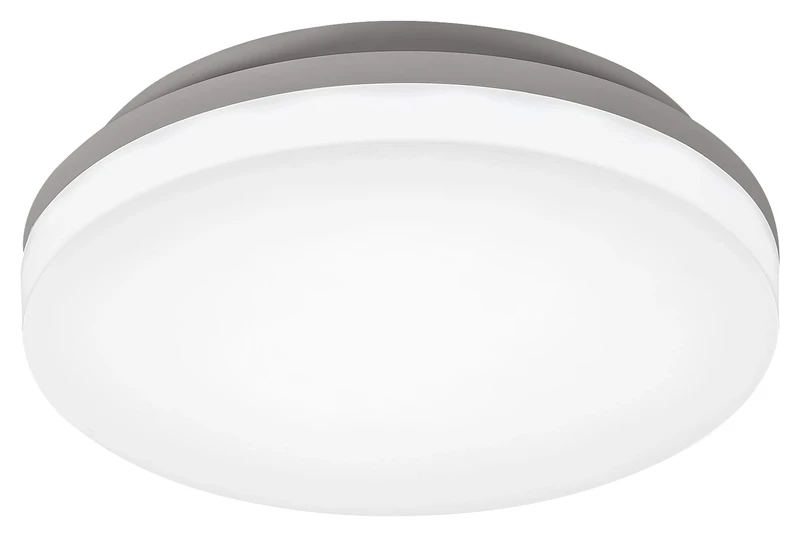 Zenon – LED плафон за тераса в бяло, Ø220мм, 18W, 3000-6000K, IP54