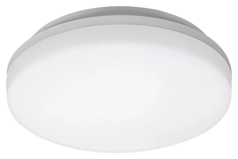 Външни таванни лампи (плафони) Zenon – LED плафон за тераса в бяло, Ø280мм, 24W, 3000-6000K, IP54