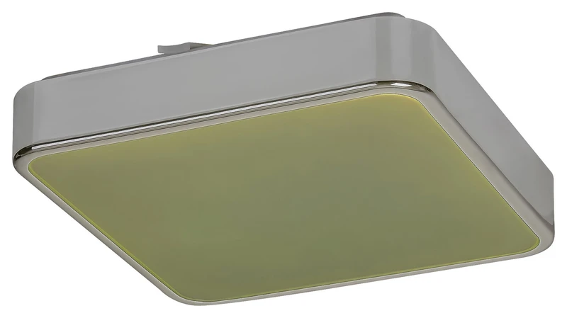 Wolimir – LED плафон за баня в хром с бял акрил, 290×290мм, 22W, 3000-6000K