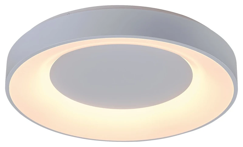 LED плафони Ceilo – LED плафон в бяло с дистанционно, Ø480мм, 38W, 3000-6500K