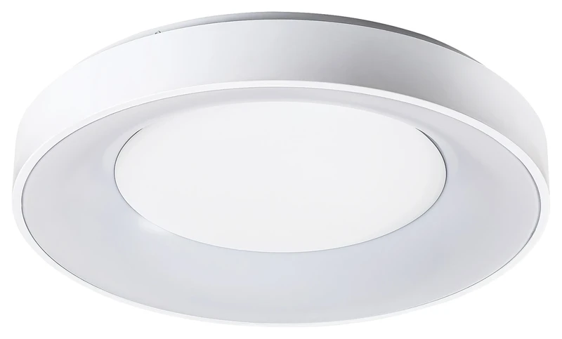 Ceilo – LED плафон в бяло с дистанционно, Ø480мм, 38W, 3000-6500K