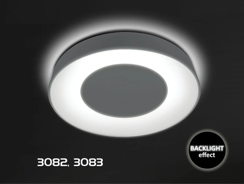 Ceilo – LED плафон в бяло с дистанционно, Ø480мм, 38W, 3000-6500K