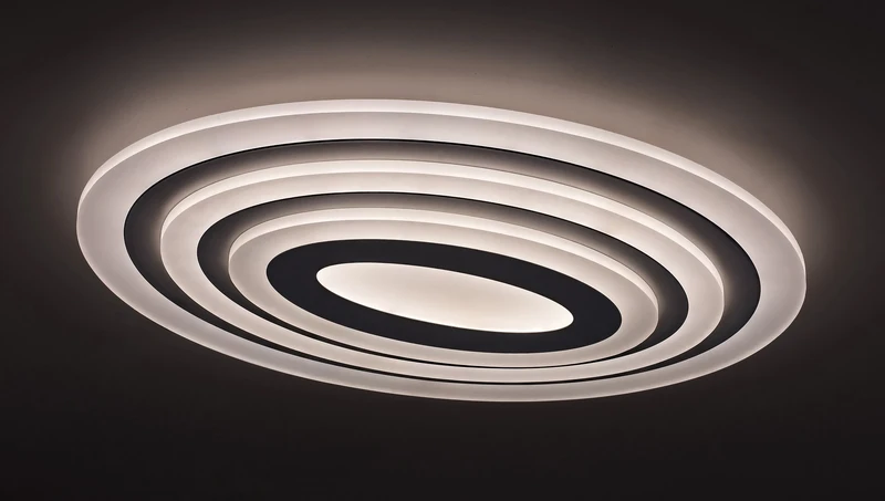 Taneli – LED плафон с дистанционно в бяло, 530×420мм, 41W, 3000-6500K
