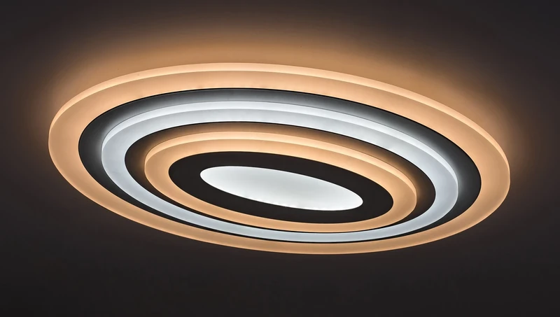 Taneli – LED плафон с дистанционно в бяло, 530×420мм, 41W, 3000-6500K