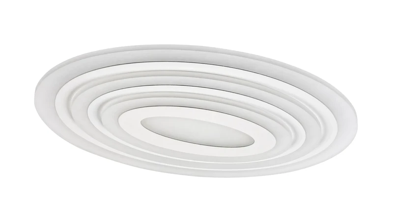 LED плафони Taneli – LED плафон с дистанционно в бяло, 530×420мм, 41W, 3000-6500K