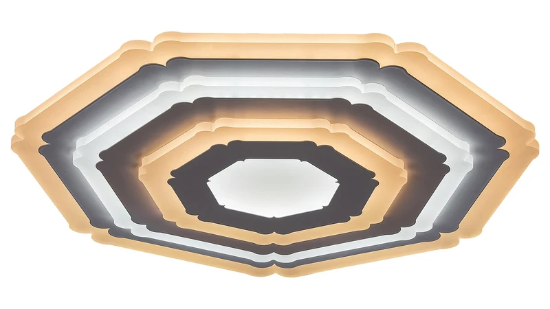 LED плафони Taneli – LED плафон в бяло с акрил, 500×500мм, 41W, 3000-6500K, димируем