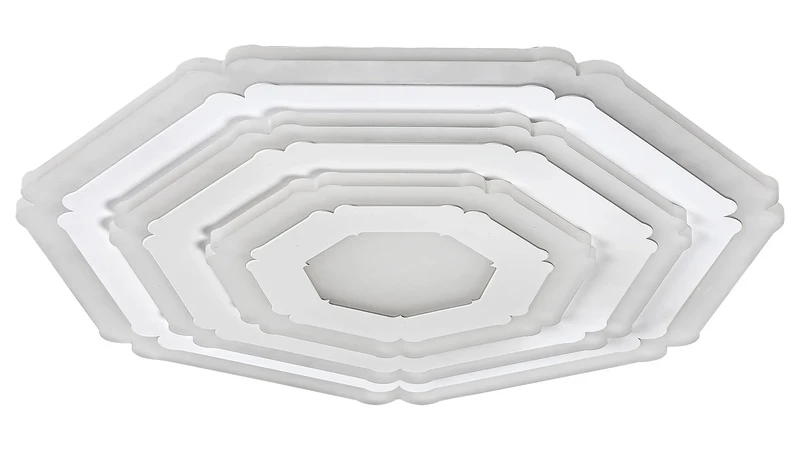 Taneli – LED плафон в бяло с акрил, 500×500мм, 41W, 3000-6500K, димируем