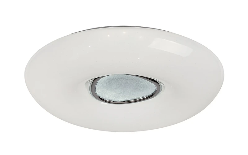 LED плафони Tayla – LED плафон в бяло с дистанционно, Ø500мм, 60W, 3000-6500K