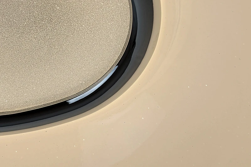 Tayla – LED плафон в бяло с дистанционно, Ø500мм, 60W, 3000-6500K