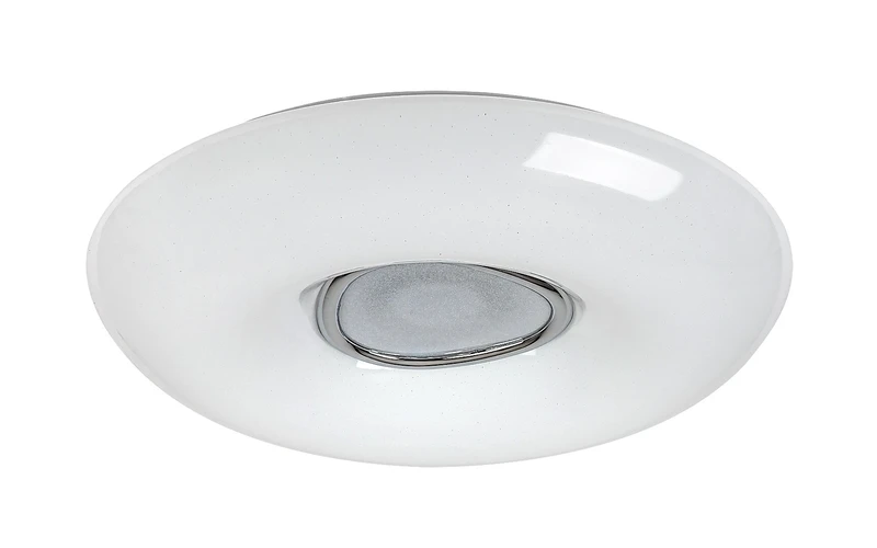 Tayla – LED плафон в бяло с дистанционно, Ø500мм, 60W, 3000-6500K