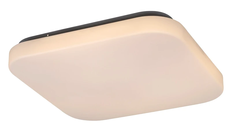 LED плафони Rob – LED плафон в бяло, квадратен, 290×290мм, 20W, 3000K