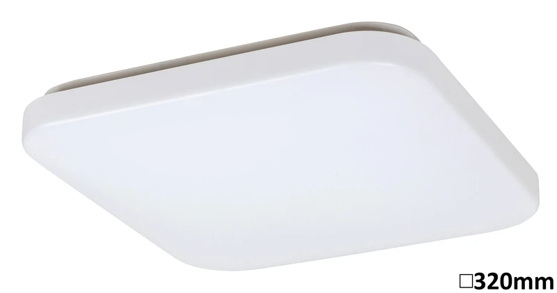 Rob – LED плафон в бяло, 320×320мм, 32W, 3000K, 2600lm