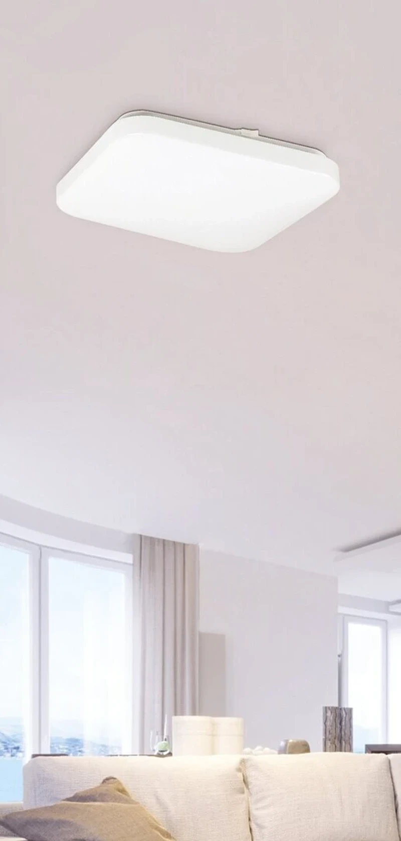 Rob – LED плафон в бяло, 320×320мм, 32W, 3000K, 2600lm