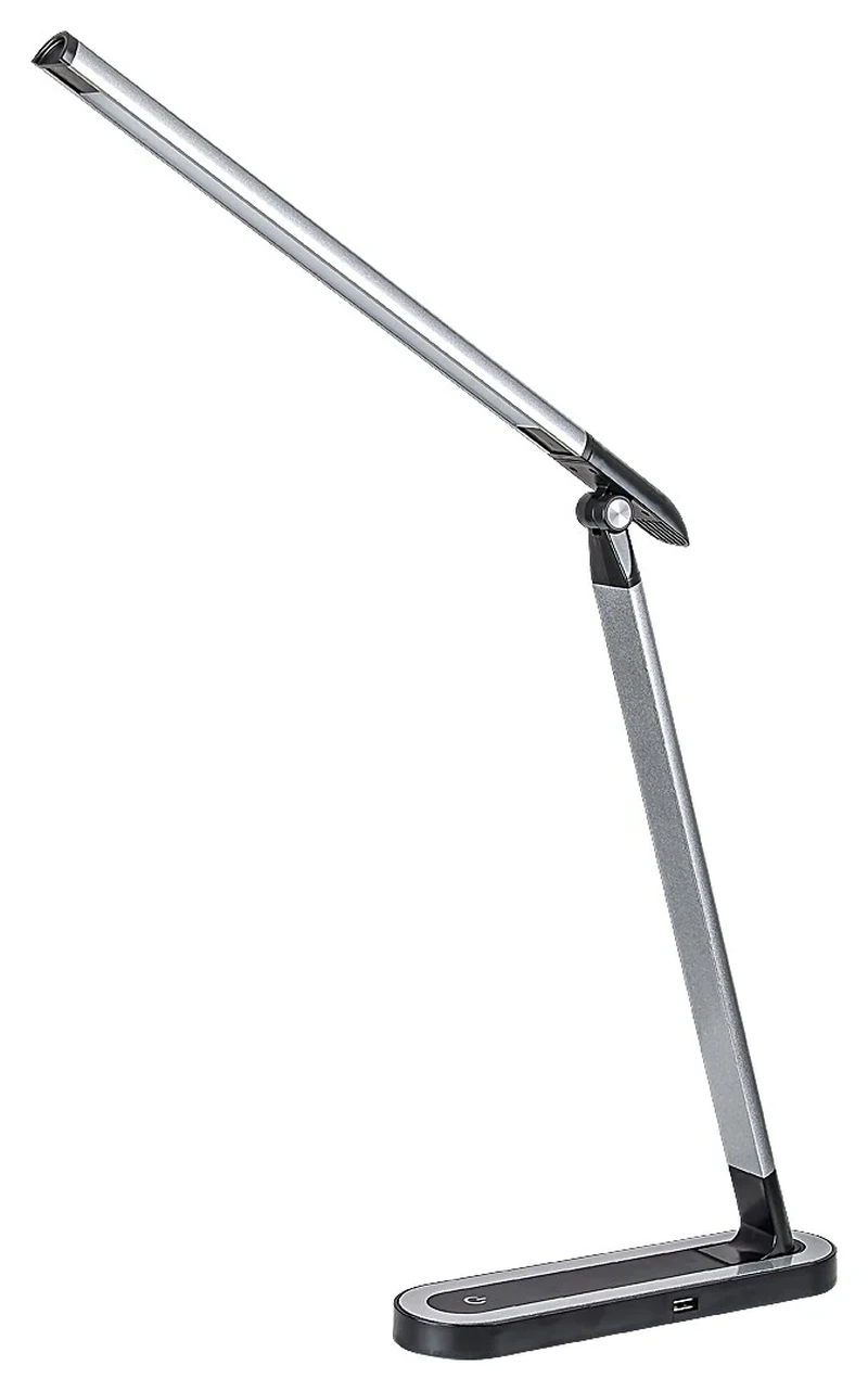 Misha – LED настолна лампа в черно/бяло, 400мм, 7W, 4000K, димируема