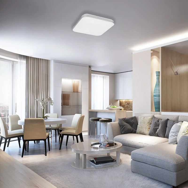 Oscar – LED плафон в бяло, 530×530мм, 36W, 4000K, 2700lm
