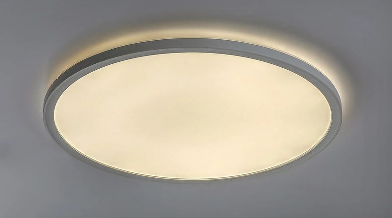 Pavel – LED плафон в бяло с димиране, Ø420мм, 22W, 4000K