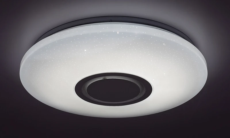 Rodion – LED smart плафон в бяло с RGB, Ø400мм, 24W, 2700-6500K