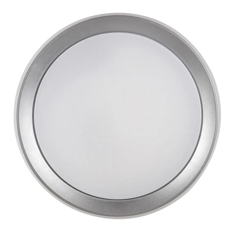 Everest – smart LED плафон в сребристо/бяло, Ø510мм, 40W, 2700-6500K, RGB