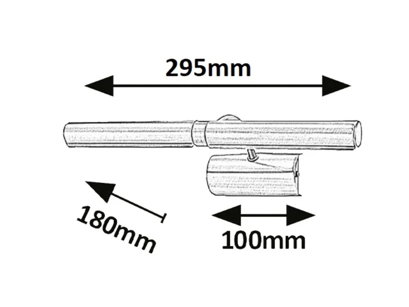 Picture light – стенна лампа за картини в сатинен хром, 293мм, 2×G9, 2700K