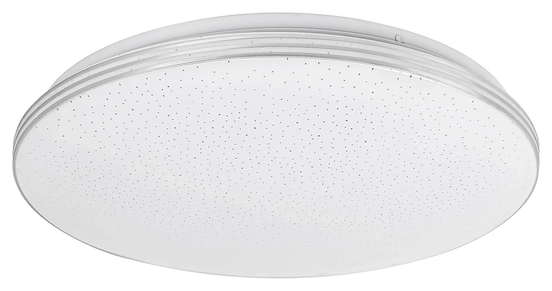 Toma – LED плафон за баня в хром с бял акрилен абажур, Ø290мм, 20W, 4000K
