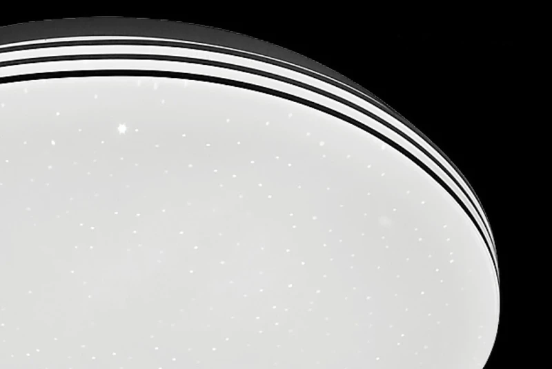 Toma – LED плафон за баня в хром с бял акрилен абажур, Ø290мм, 20W, 4000K