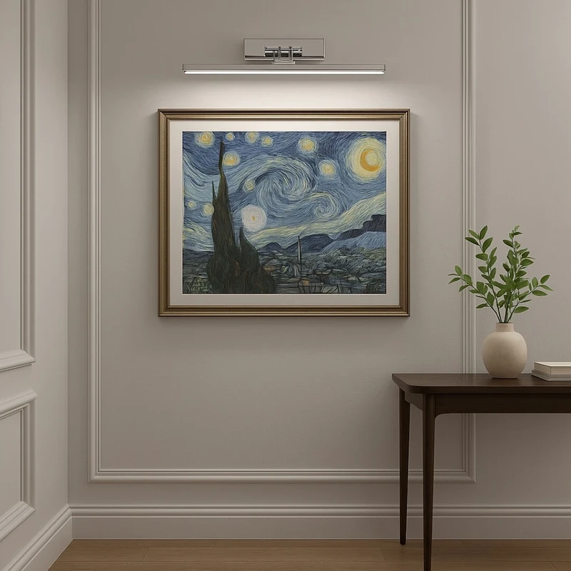 Picture slim – LED осветление за картини в хром, 570мм, 12W, 4000K