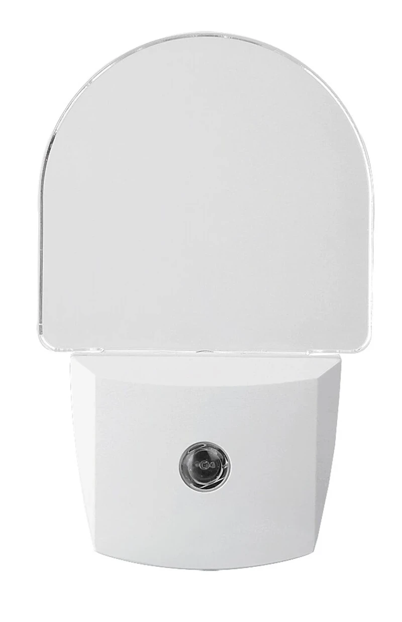 Paris Lux – LED нощна лампа за контакт в бяло, 58×95мм, 0.5W, 4000K