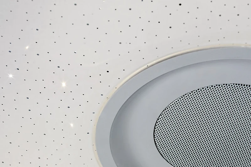 Murry – LED плафон в бяло с RGB и дистанционно, Ø365мм, 18W, 3000-6000K
