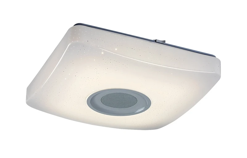 LED плафони Murry – LED плафон в бяло с RGB и дистанционно, Ø365мм, 18W, 3000-6000K