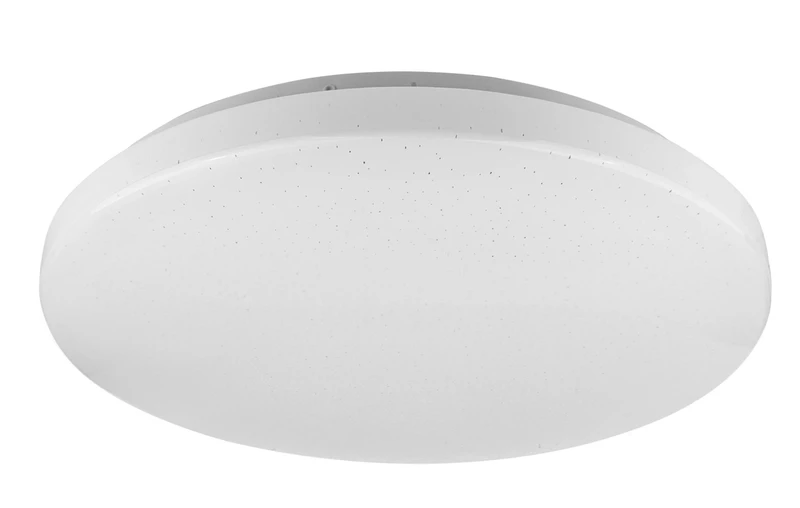 Rob – LED плафон в бяло с блестящ ефект, Ø290мм, 20W, 4000K