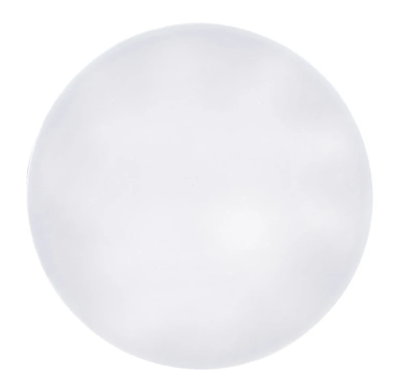 Danny – LED плафон в бяло с блестящ ефект, Ø400мм, 36W, 3000-6500K
