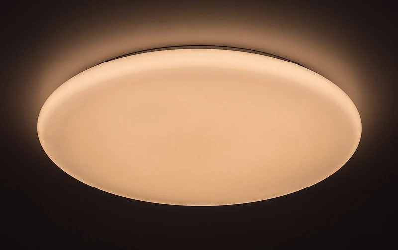 Danny – LED плафон в бяло, Ø600мм, 60W, 3000-6500K, димируем с дистанционно