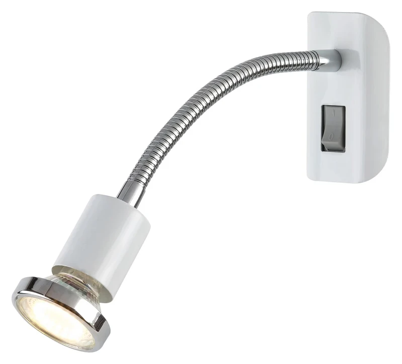 Спотове Dobra – LED спот в бяло, 70×245мм, 4.5W, 3000K, GU10