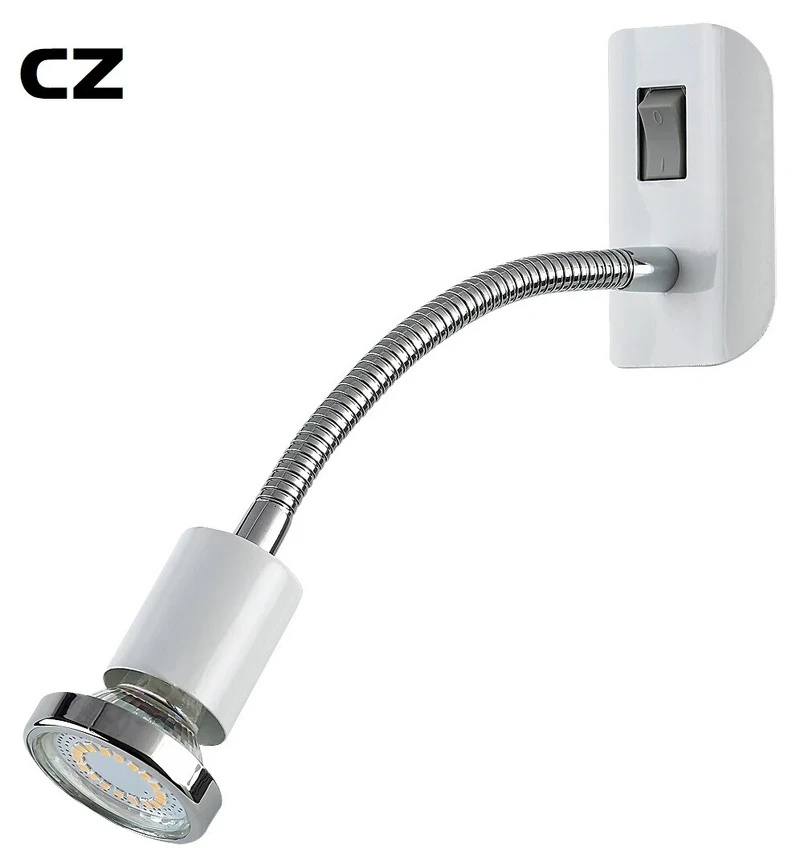 Dobra – LED спот в бяло, 70×245мм, 4.5W, 3000K, GU10