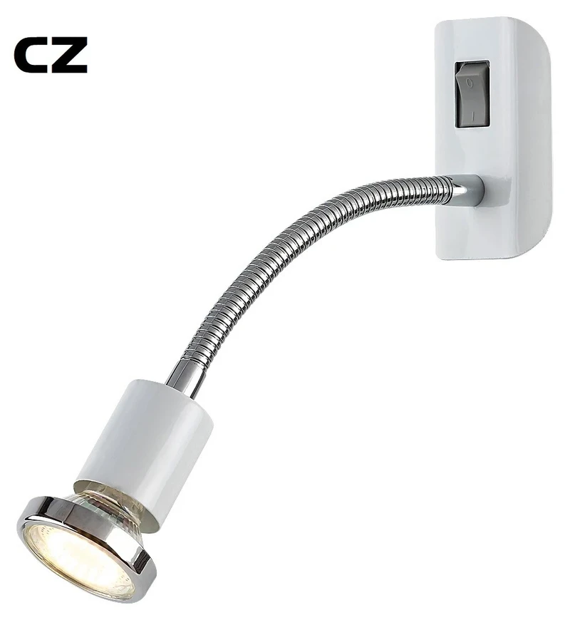 Dobra – LED спот в бяло, 70×245мм, 4.5W, 3000K, GU10