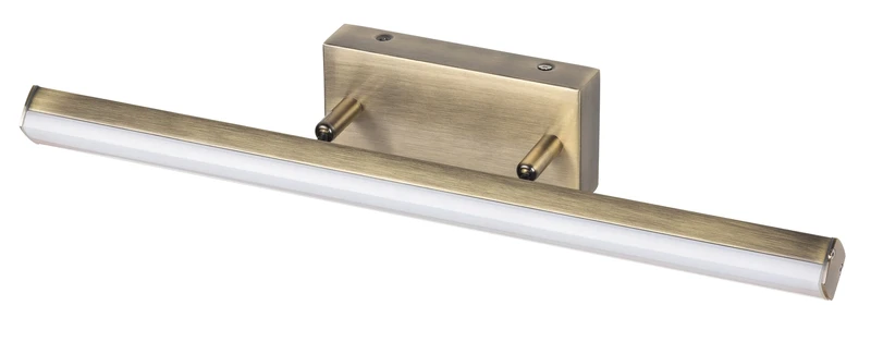 Silas – LED лампа за баня в бронз, 486мм, 12W, 4000K, IP44