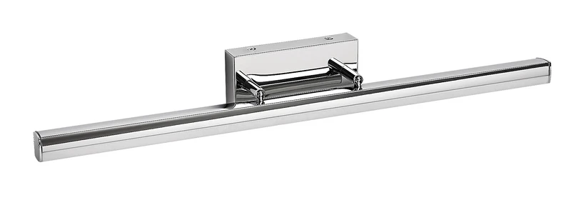Silas – LED аплик за баня в хром с бял абажур, 627мм, 18W, 4000K, IP44