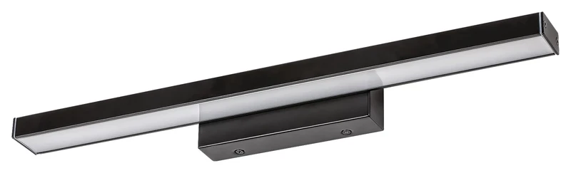 John – LED осветление за баня в черен мат, 486мм, 12W, 3000K, IP44