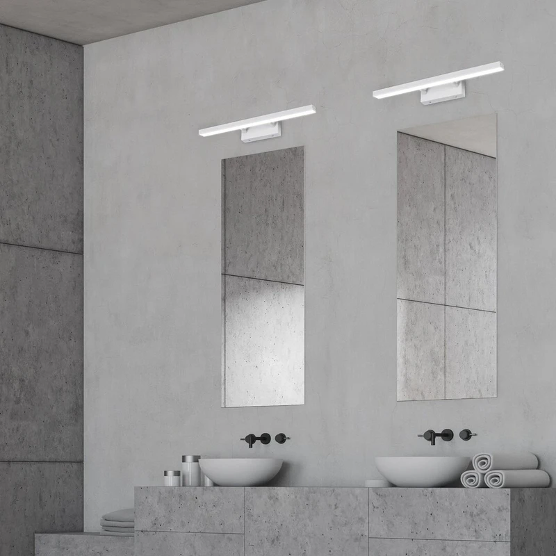 Andrew – LED аплик за баня в бял мат, 490мм, 12W, 3000K, IP44