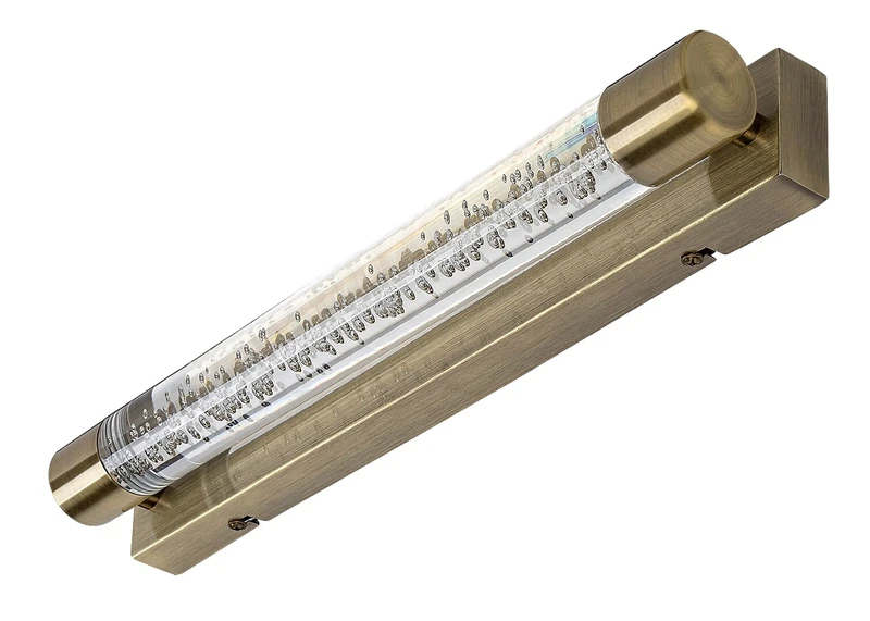 Abbey – LED аплик за баня в античен бронз, 400мм, 10W, 3000K, IP44