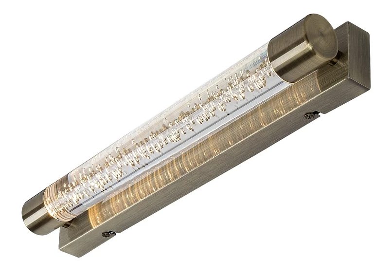 Осветление за баня Abbey – LED аплик за баня в античен бронз, 400мм, 10W, 3000K, IP44