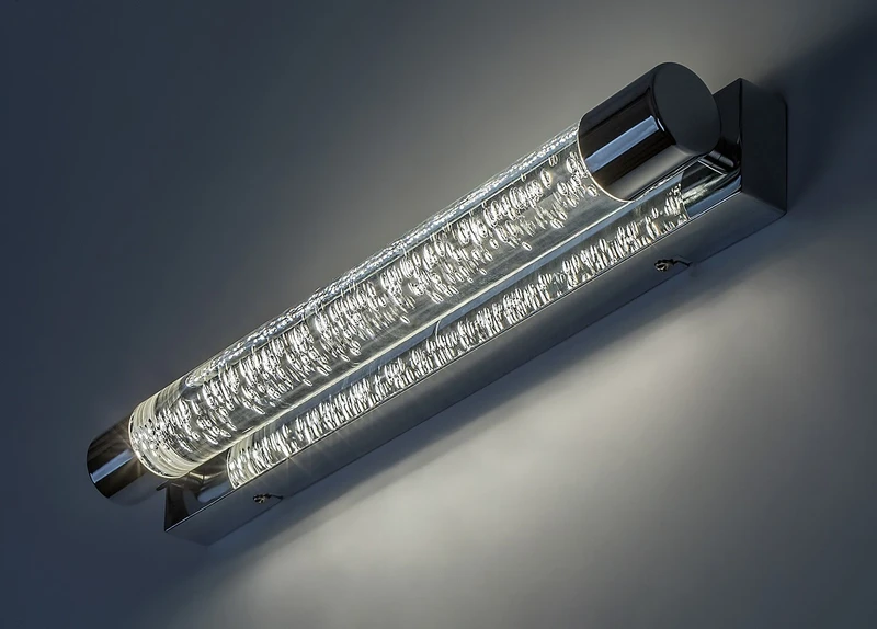 Abbey – LED аплик за баня в хром, 400мм, 10W, 4000K, IP44