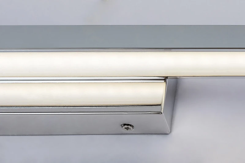 John – LED аплик за баня в хром с бял абажур, 627мм, 18W, 4000K, IP44