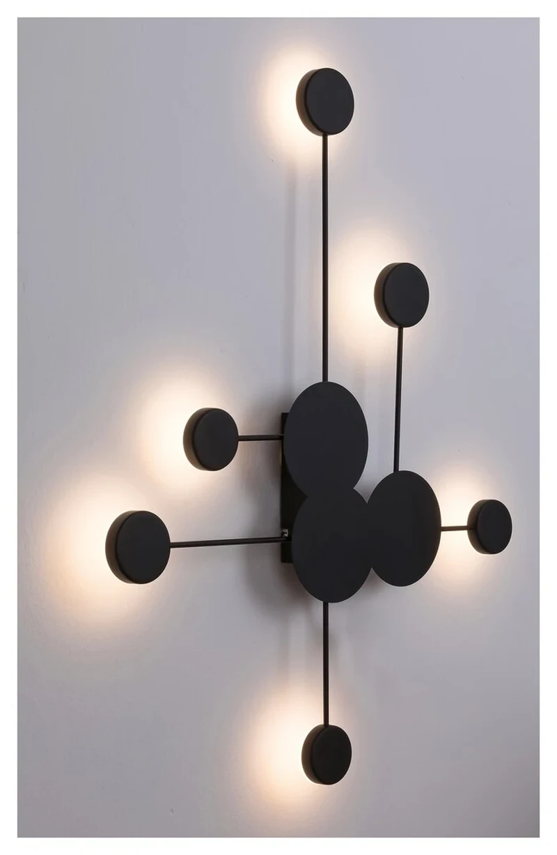 Amadeo – LED аплик в черно, 960×745мм, 21W, 4000K