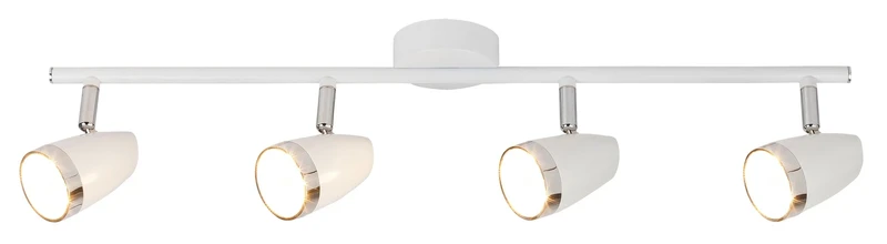 Спотове Karen – LED спот в бяло с 4 подвижни глави, 605мм, 16W, 3000K